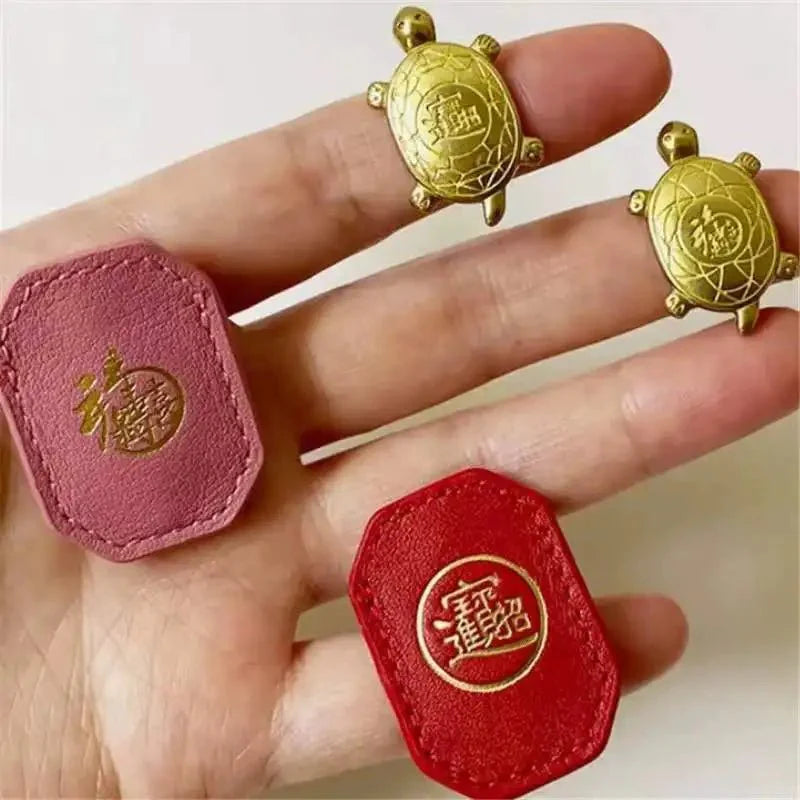 Small Golden Turtle Charm | Asakusa Money Charm