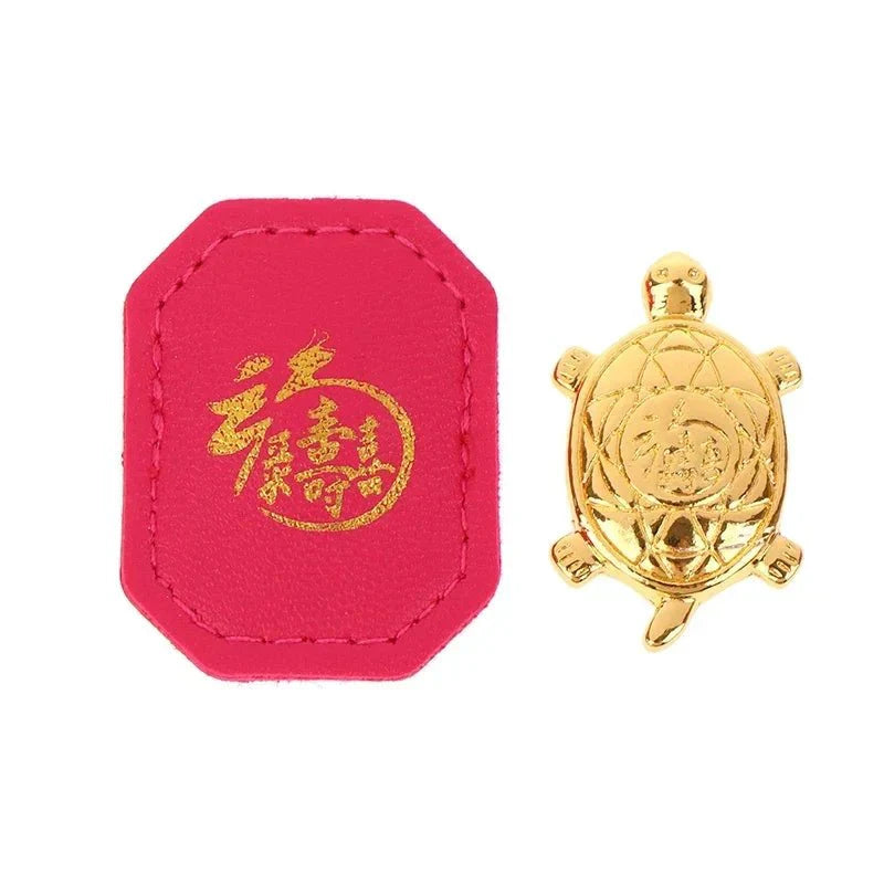 Small Golden Turtle Charm | Asakusa Money Charm