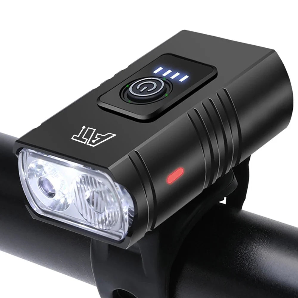 Cycle Zone Bicycle Front Light | 6-Mode LED Handlebar Headlamp for Night Riding