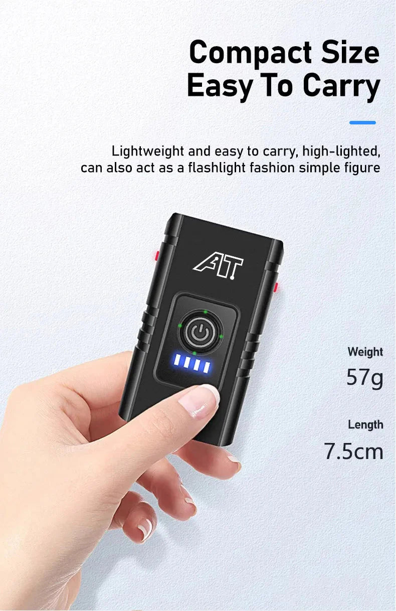 Cycle Zone Bicycle Front Light | 6-Mode LED Handlebar Headlamp for Night Riding