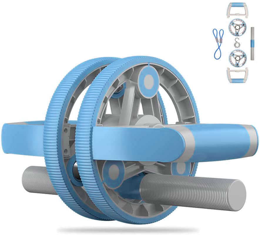 Multifunctional Abdominal Wheel Pull Strap Gym Training Set