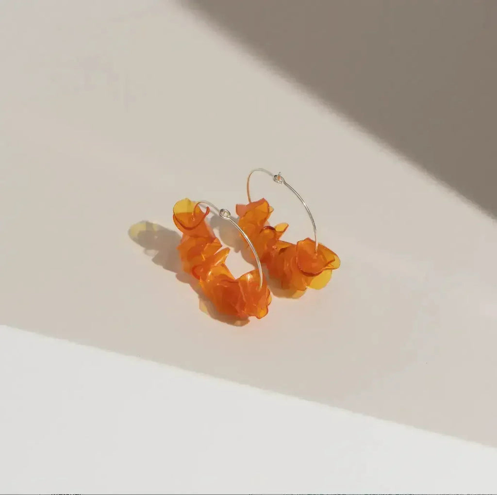 Alice Orange Hoops