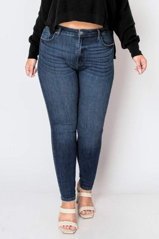 AT1041NSKDC-P Corset Plus Super Skinny Jeans