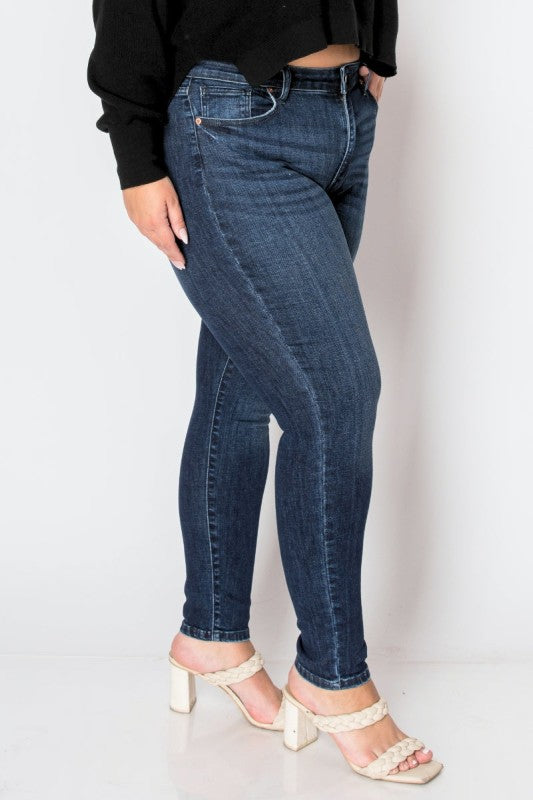 AT1041NSKDC-P Corset Plus Super Skinny Jeans