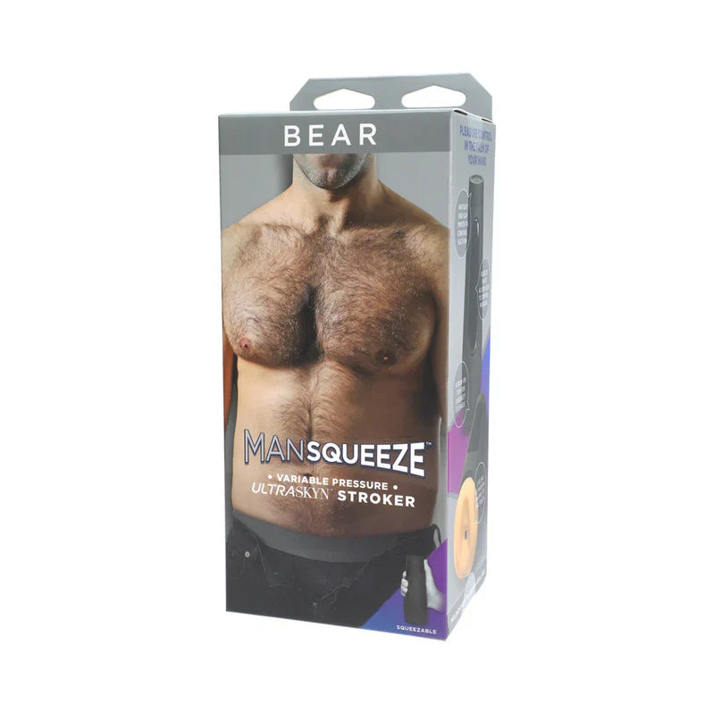 Man Squeeze Bear Ass Stroker