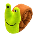 Dog Puzzle Feeder Plush Toy – Interactive Snail Design