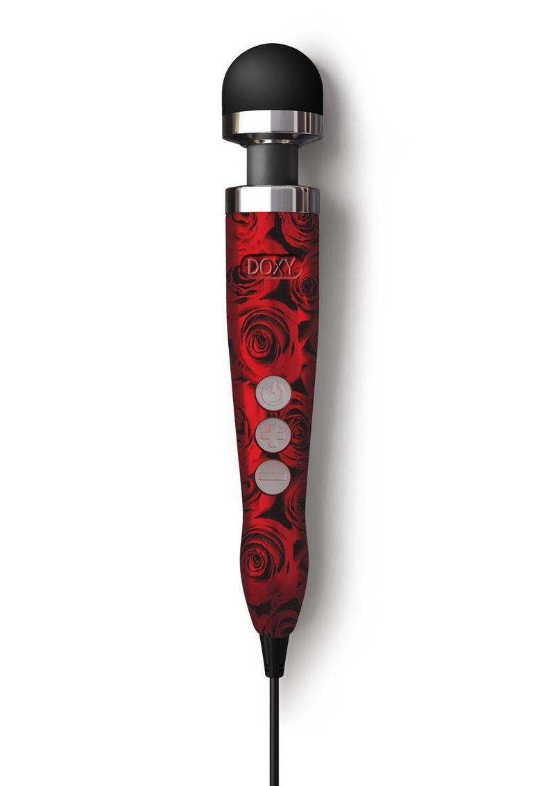 Doxy Die Cast 3 Wand Massager Pineapple Pattern Plug