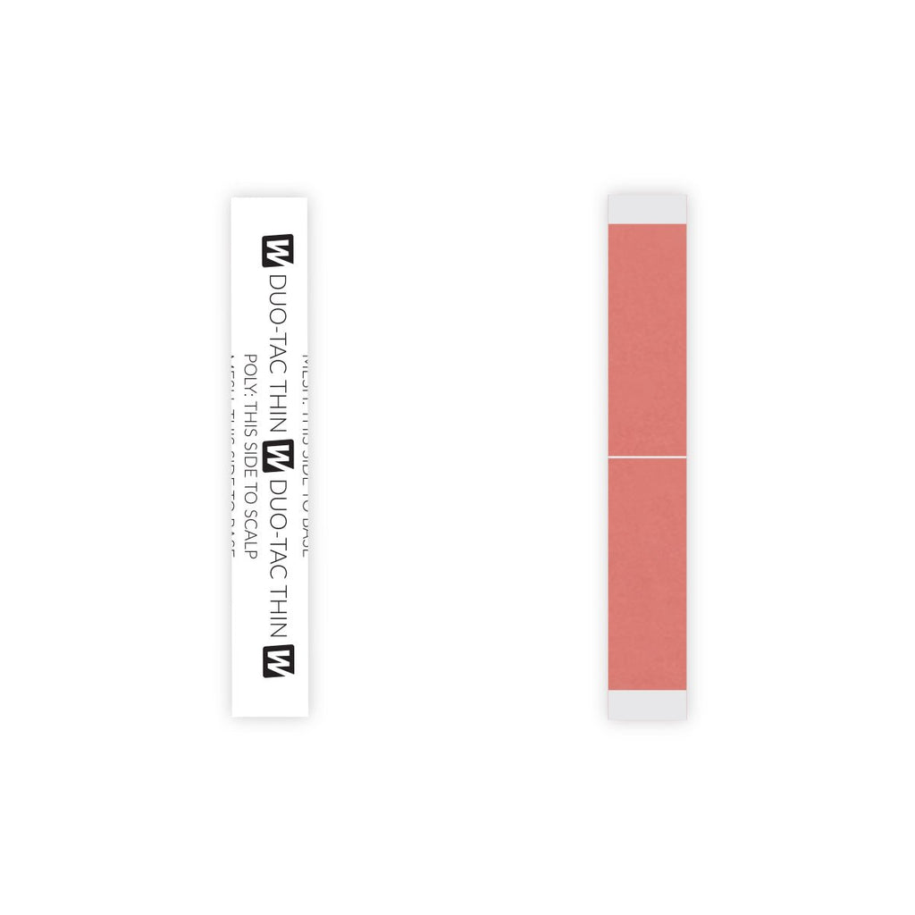 DUO-TAC TAPE STRAIGHT STRIPS (THIN)
