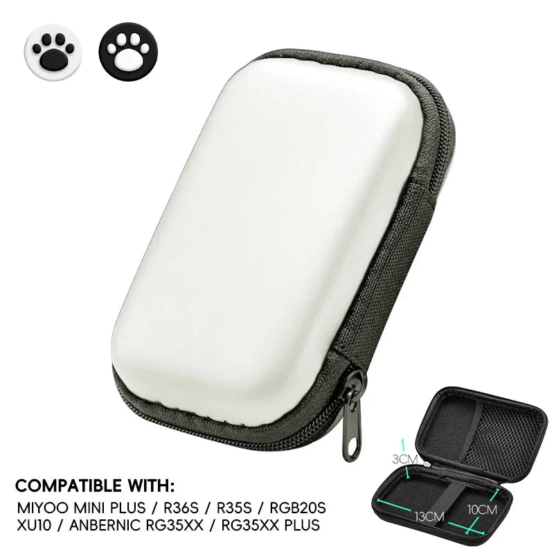 Durable EVA Protective Case for Anbernic RG35XX Plus | Handheld Console Travel Bag