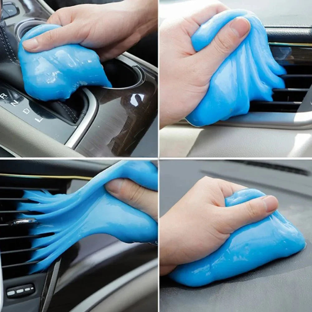 Dust Cleaner Gel | Reusable Multi-Purpose Cleaning Slime for Car and Home
