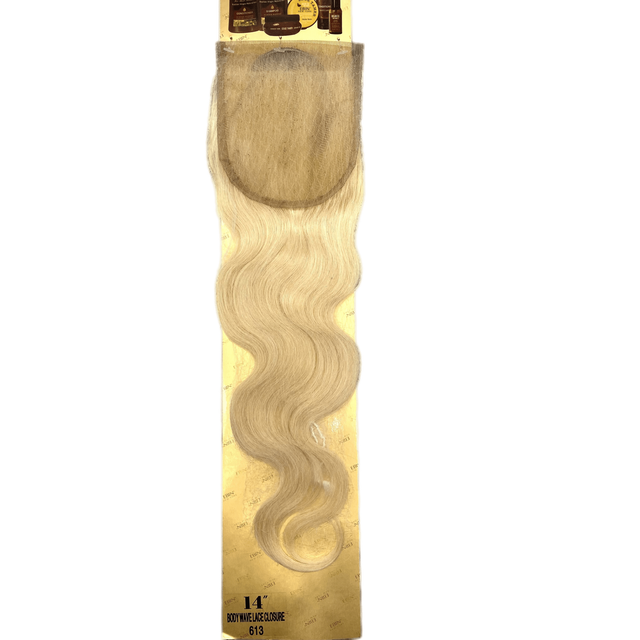Ebin New York 4X4 CLOSURE BODY WAVE 14''(613)