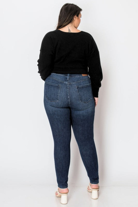 AT1041NSKDC-P Corset Plus Super Skinny Jeans
