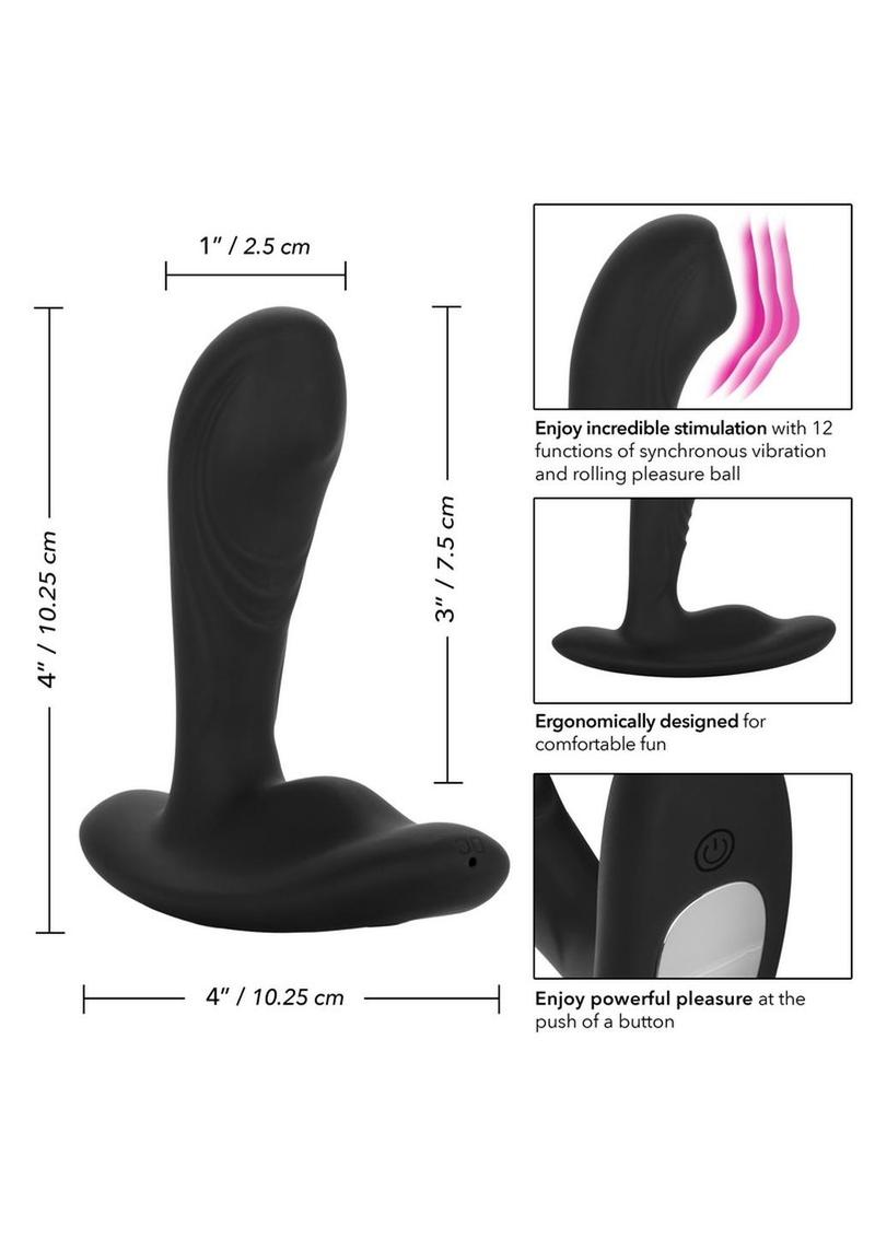 CalExotics Eclipse Tapered Roller Ball Probe Anal Plug
