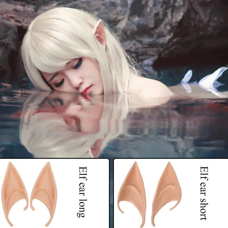 Elf Ears Latex Costume Props – Fairy, Angel, and Cosplay Accessories