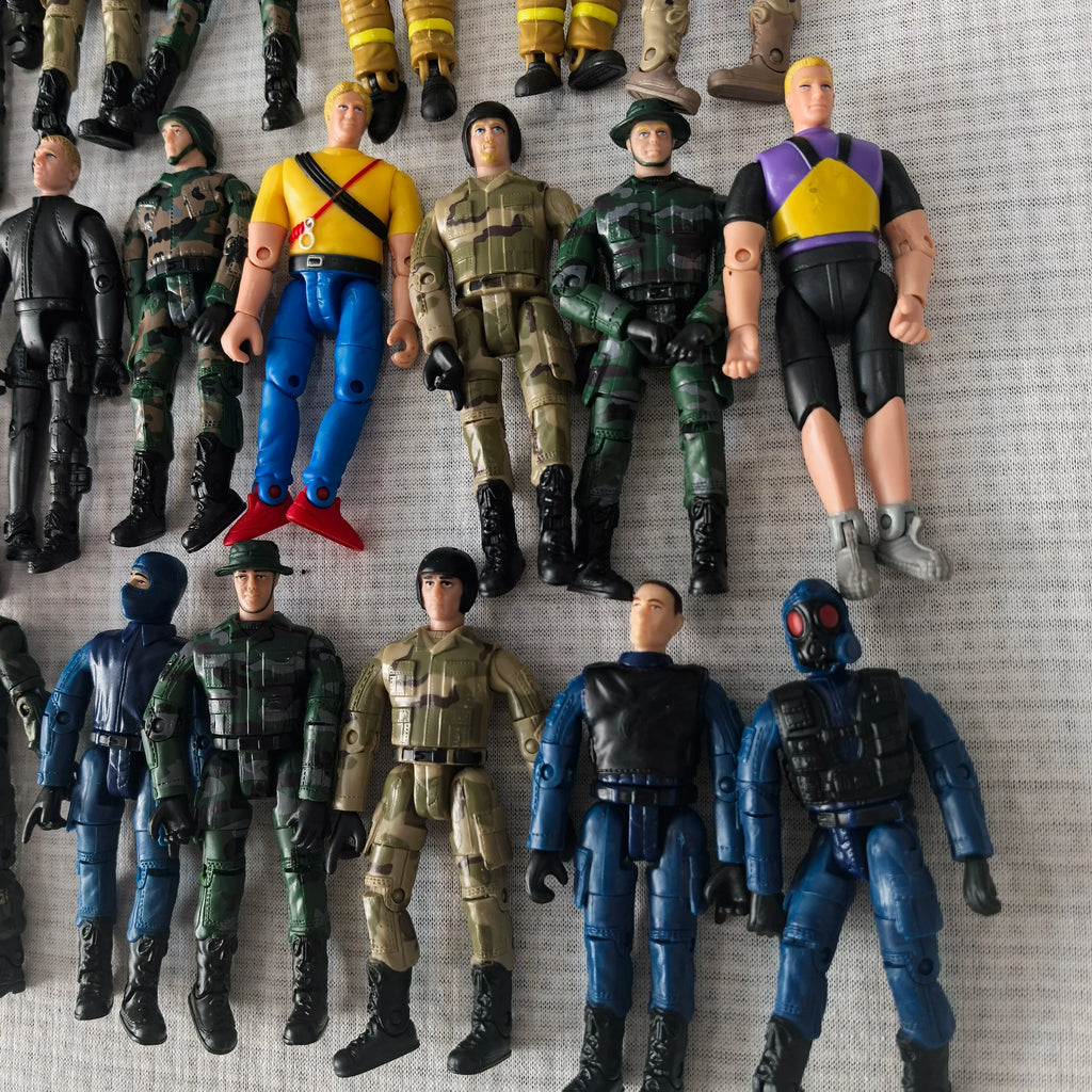 Elite Force Military Action Figures – 5pcs 10cm Soldier Model Set