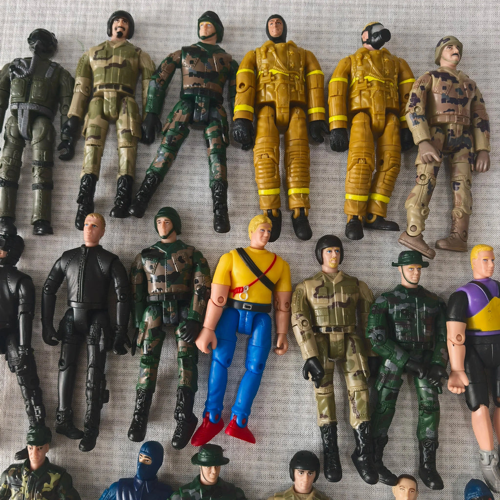 Elite Force Military Action Figures – 5pcs 10cm Soldier Model Set
