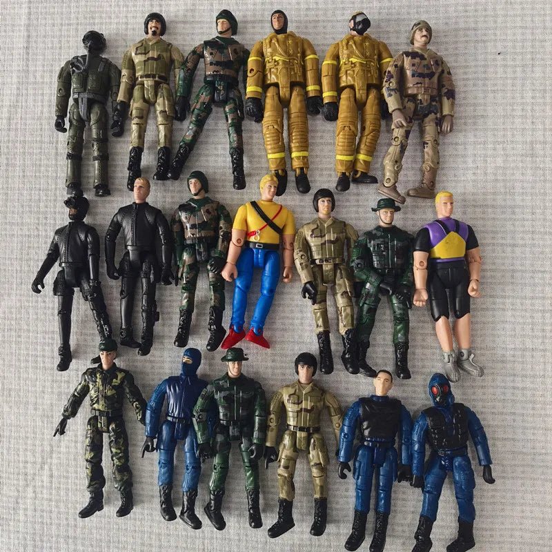 Elite Force Military Action Figures – 5pcs 10cm Soldier Model Set