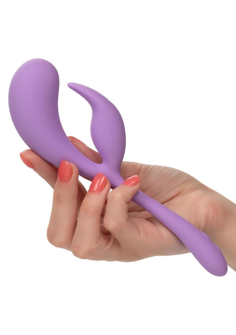 Elle Liquid Silicone Dual Flicker Vibrator