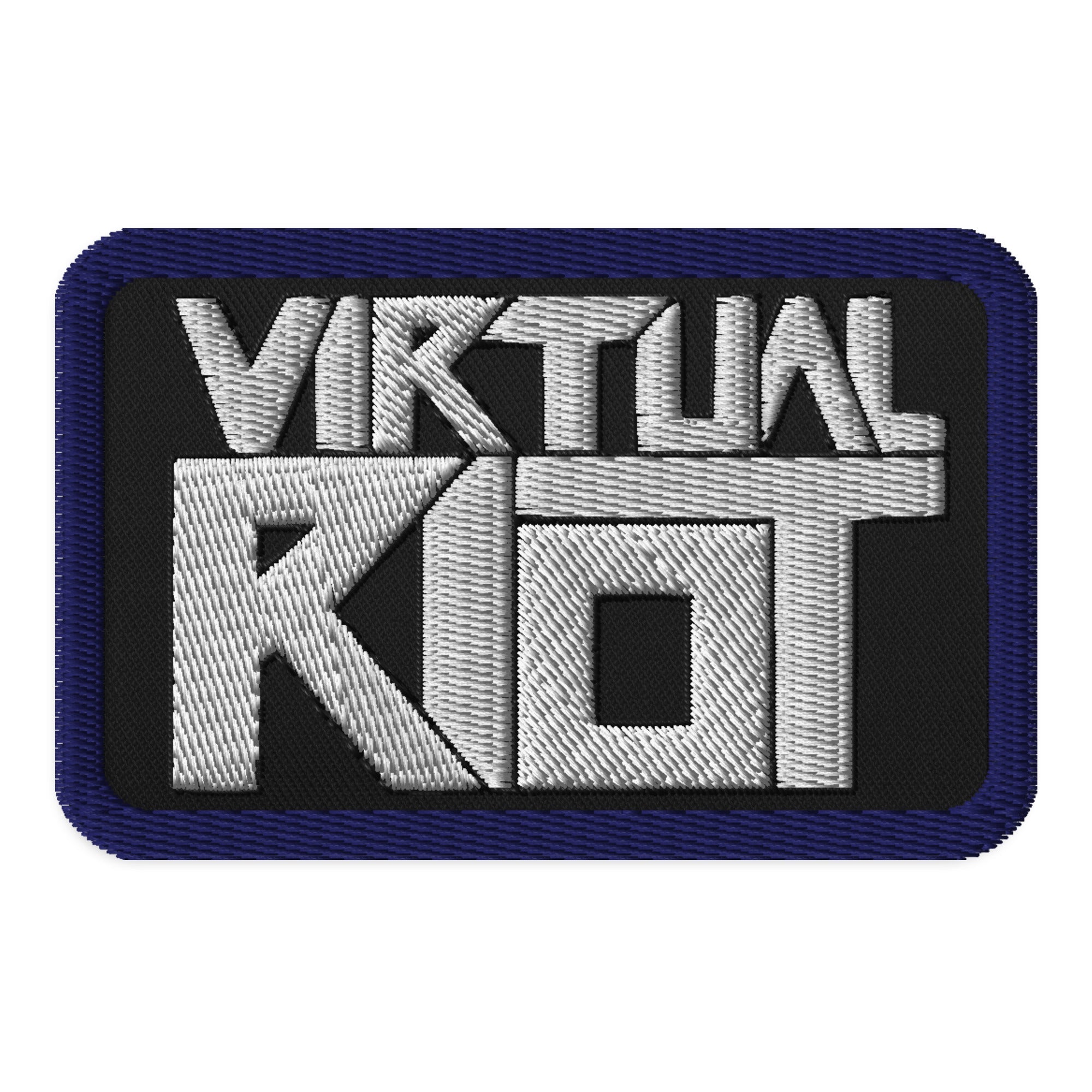 Virtual Riot Embroidered Iron-on Patches