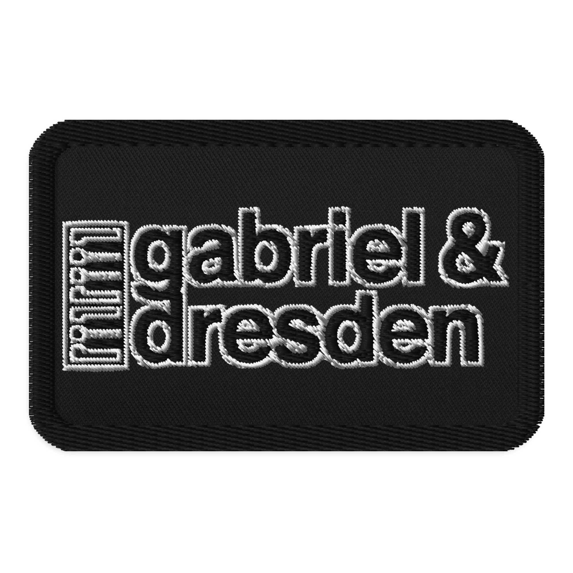 Gabriel and Dresden Patches Iron-on Embroidery