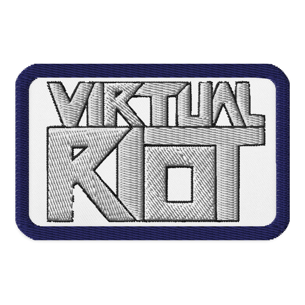 Virtual Riot Embroidered Iron-on Patches