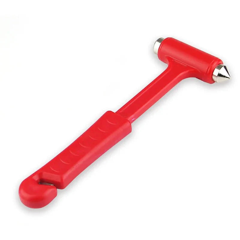 Emergency Escape Safety Hammer | 2-in-1 Glass Breaker and Seat Belt Cutter
