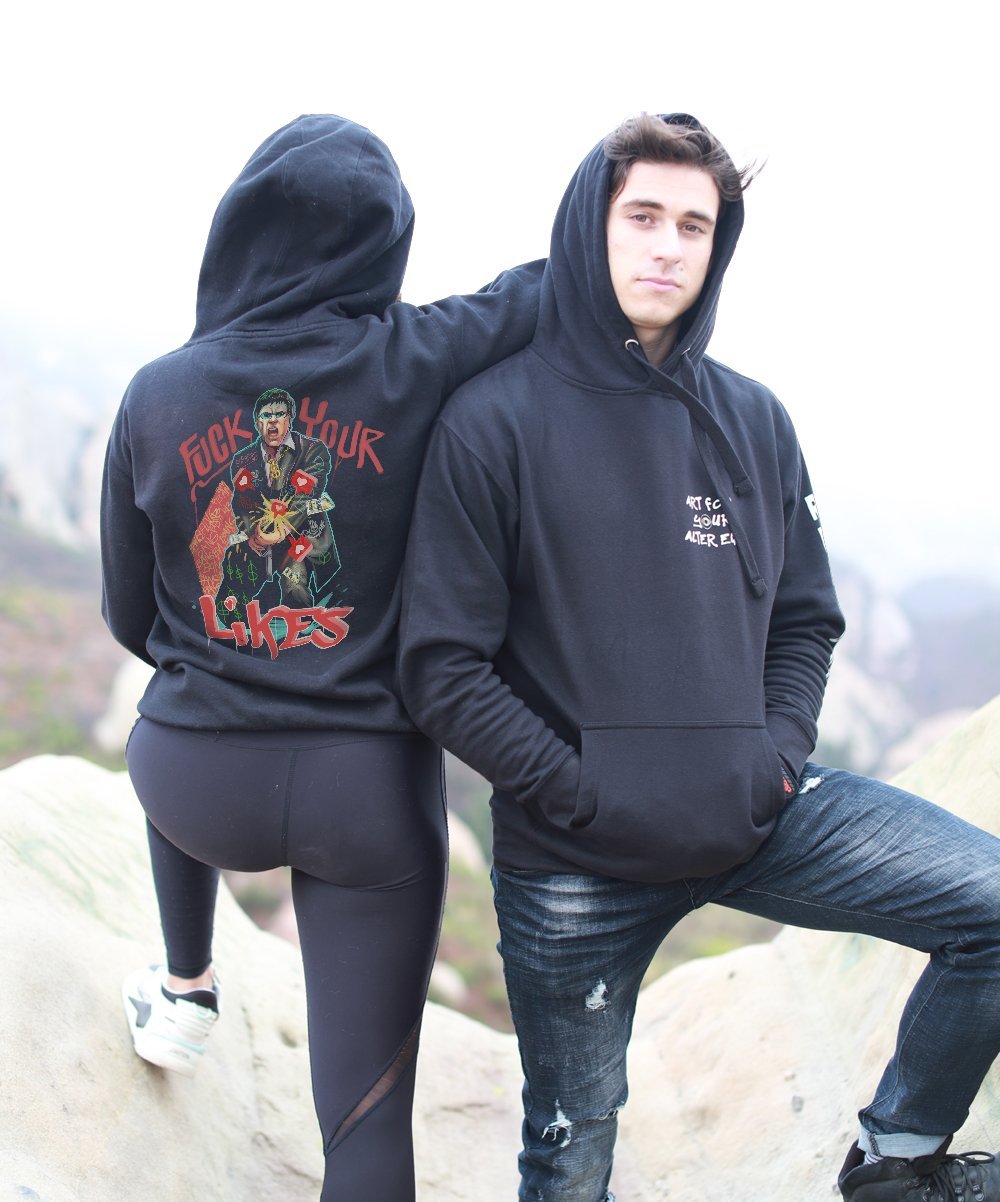 F Your Likes - Scarface Premium Unisex Hoodie