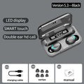 F9-5C Wireless Bluetooth Earphones – 9D Stereo, Waterproof, Noise Cancelling