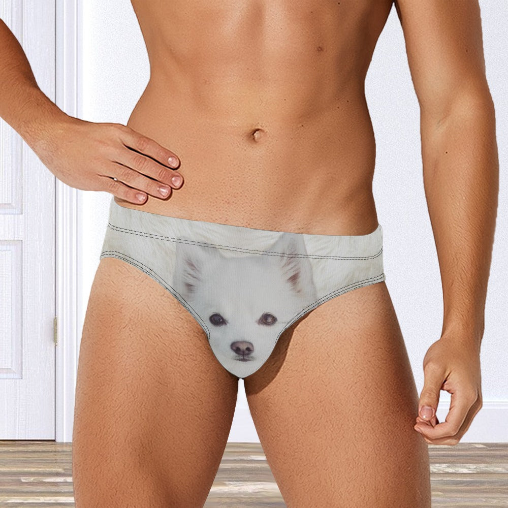 American Eskimo Mens Banana Hammock Briefs