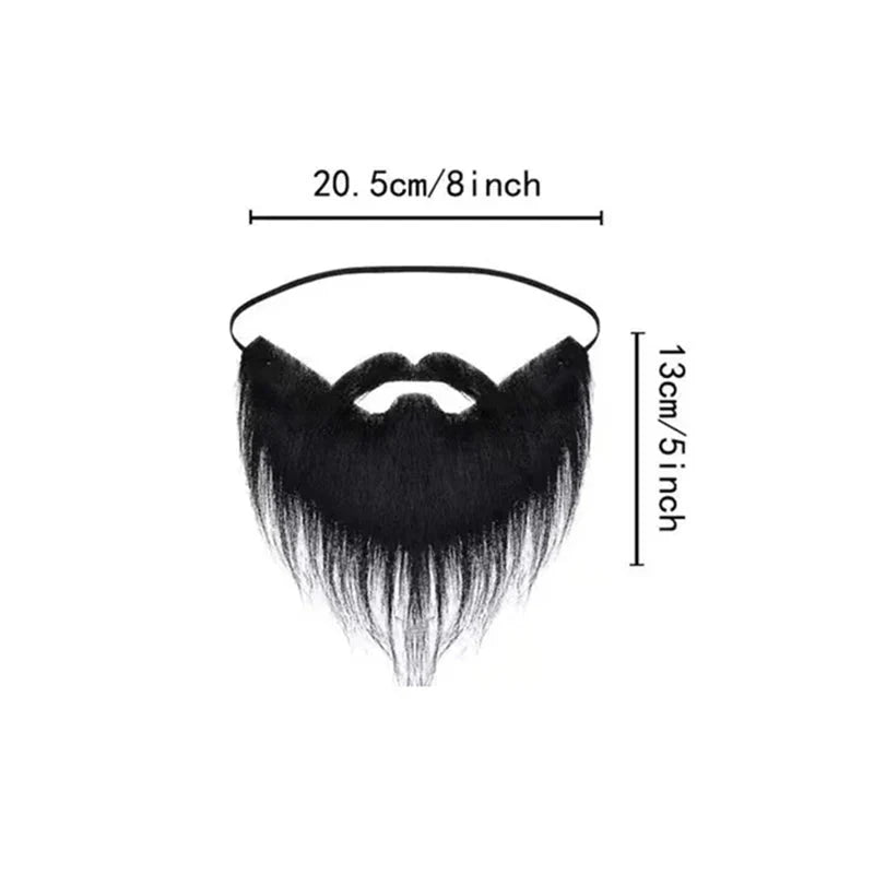 Fake Beard – Realistic Costume Accessory for Parties and Events