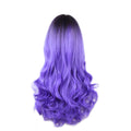 Fashion Synthetic   wigs Hair Long Wavy