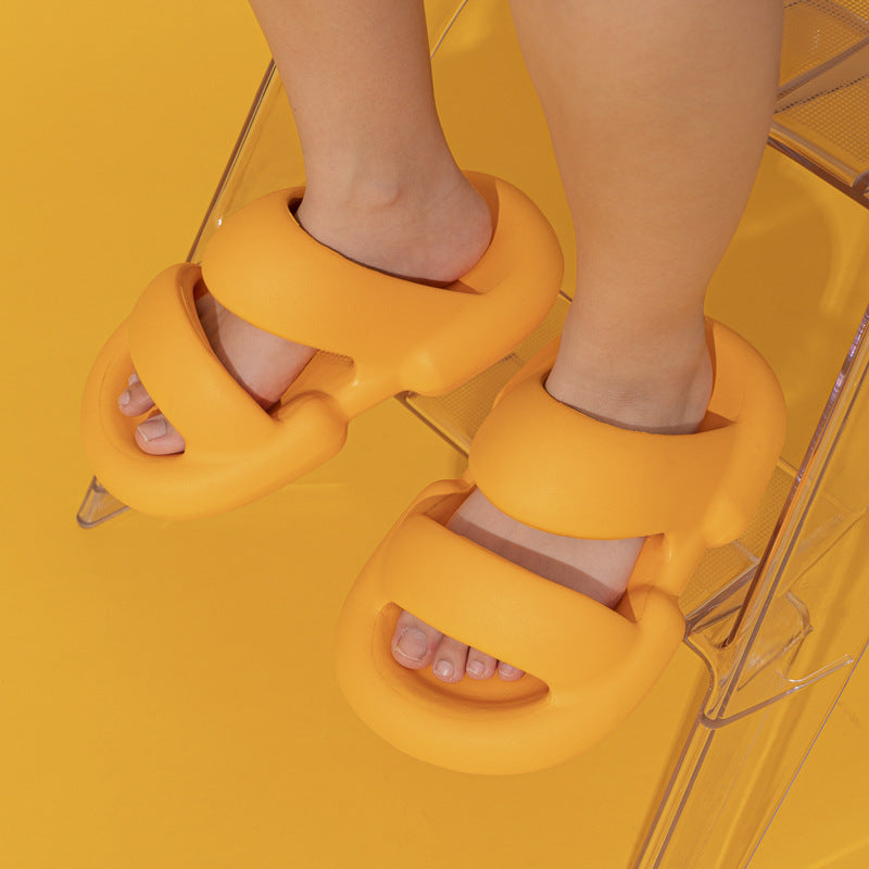 Fatty Slippers Summer Fatty Creative Fashion Trendy Outdoor Men and Women Couple Sandals and Slippers