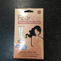 Fearless Tape - Delicate Fabric - Women's Double Sided Tape for Clothing and Body, Transparent Clear Color for All Skin Shades, 50 Count (B07YNZQD51)