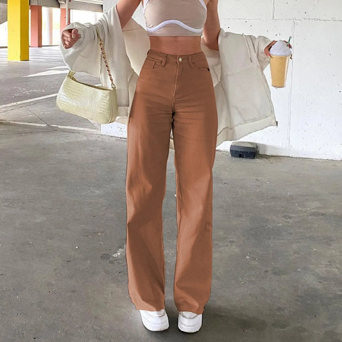 Korean Style Flare Jeans