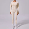 New Winter One-piece Sports Yoga Jumpsuit Backless Tight Jumpsuit