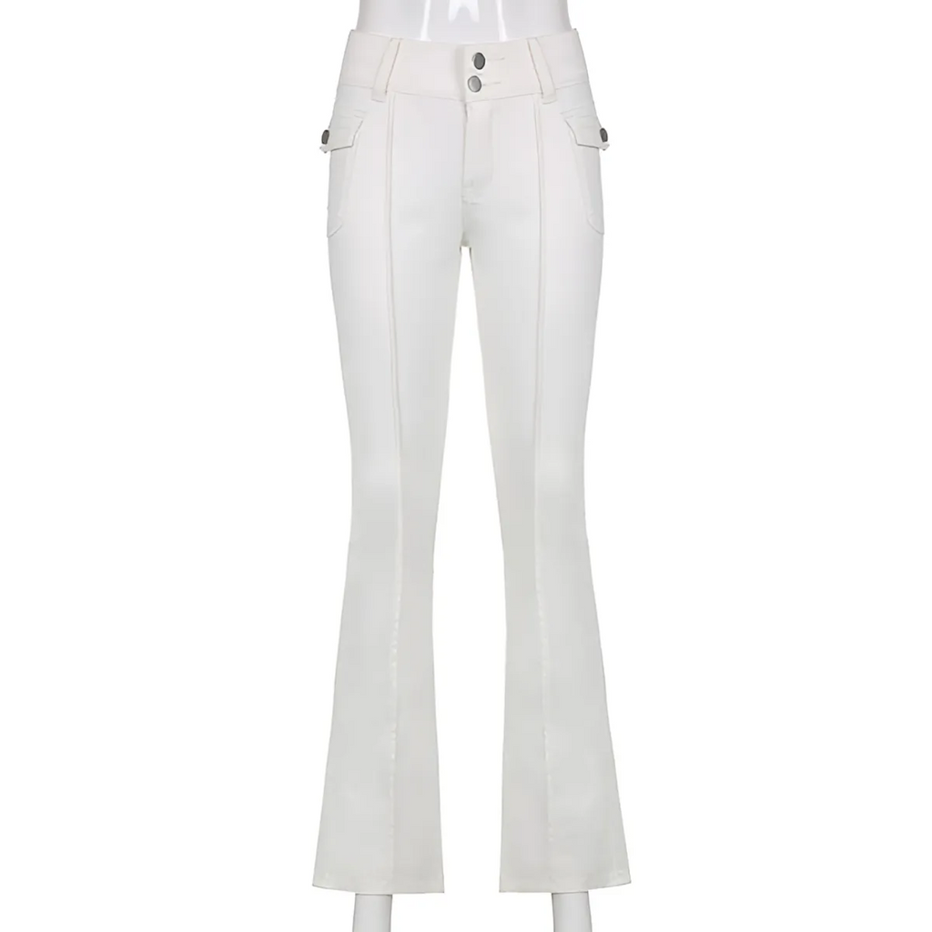 Slim Fit Flare Pants