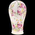 Flower Print Poly  Block Canvas Head 22"