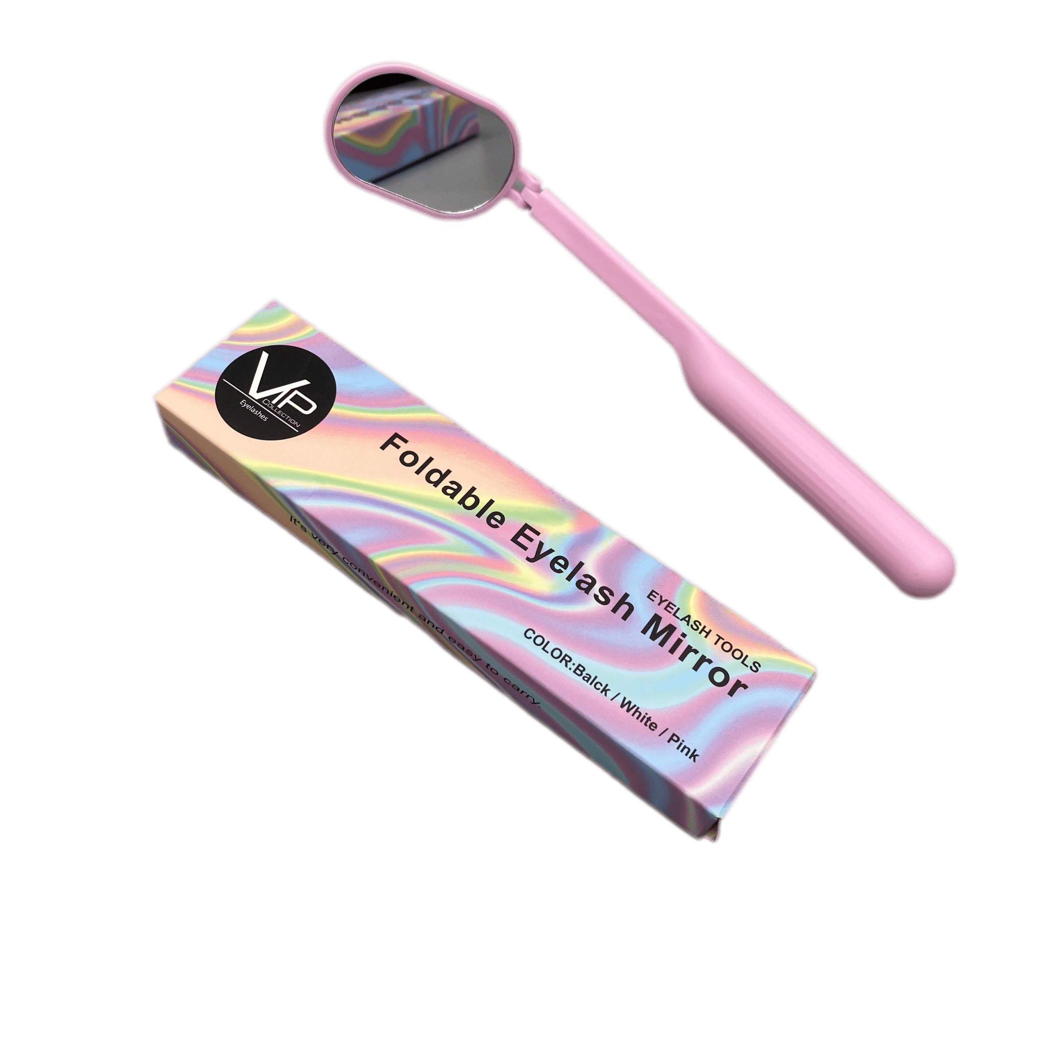 Foldable Eyelash Mirror