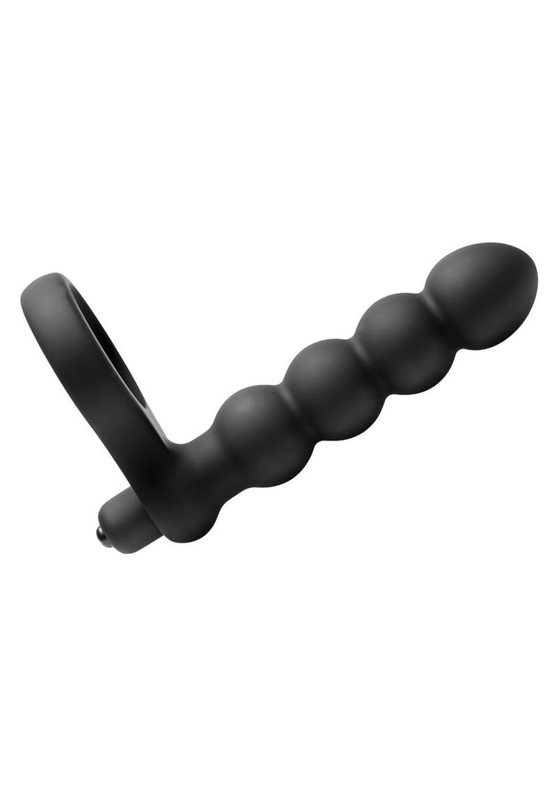 Frisky Ring With Double Penetration Vibrator