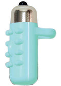 Night Teaser Silicone Finger Sleeve with Vibrating Bullet