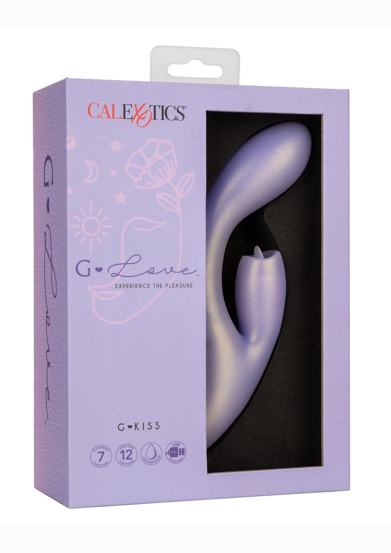 CalExotics G-Love G-Kiss Rechargeable Silicone Dual-Stimulating Massager