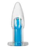Gender X Electric Blue Silicone Rechargeable Remote Control Vibratos