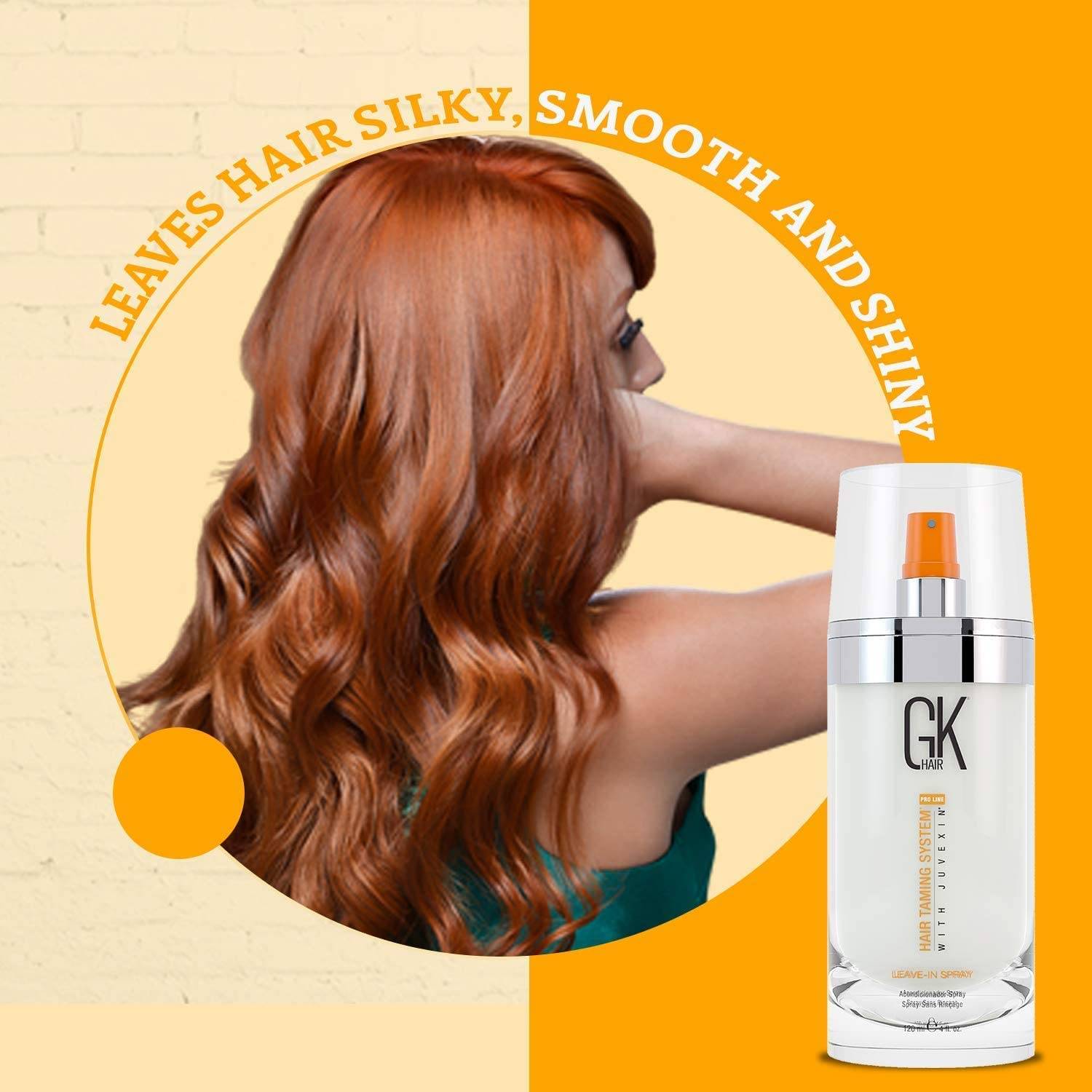GK HAIR Global Keratin Leave In Conditioner Hair Spray (4 Fl Oz