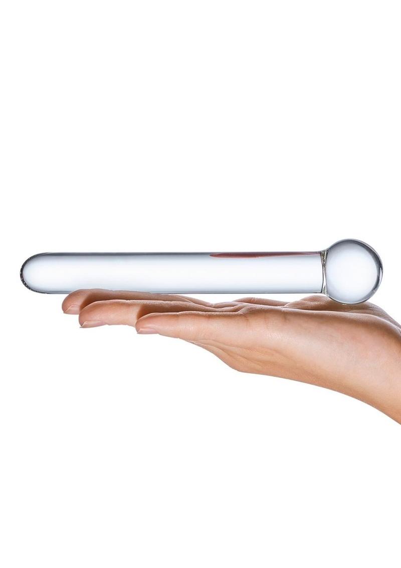 Glas Straight Handcrafted Glass Dildo For Satisfaction