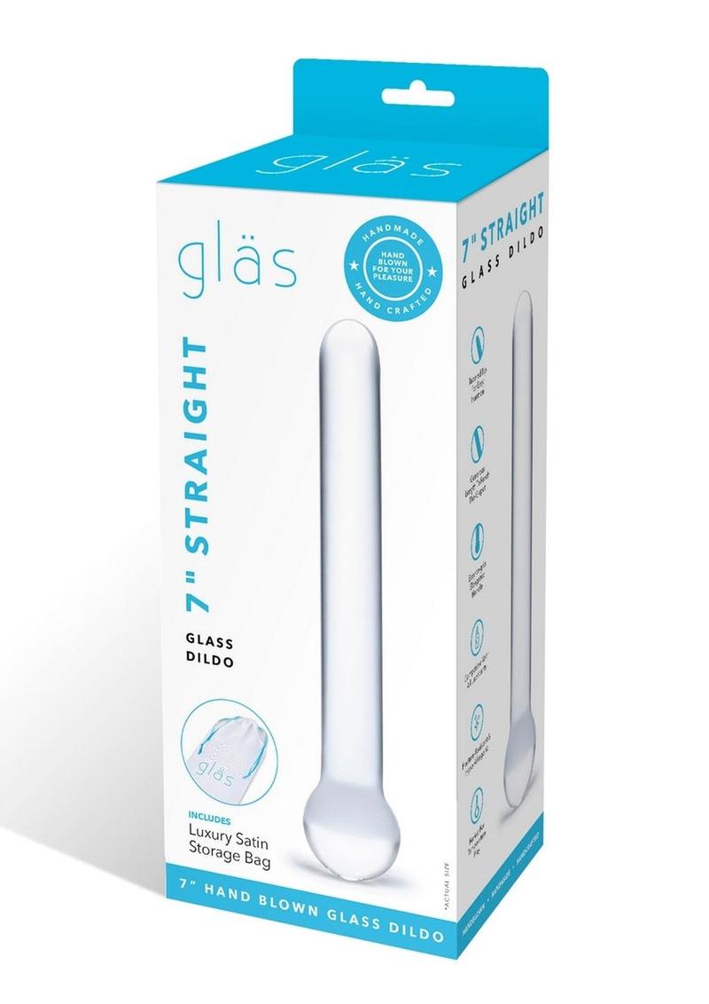 Glas Straight Handcrafted Glass Dildo For Satisfaction