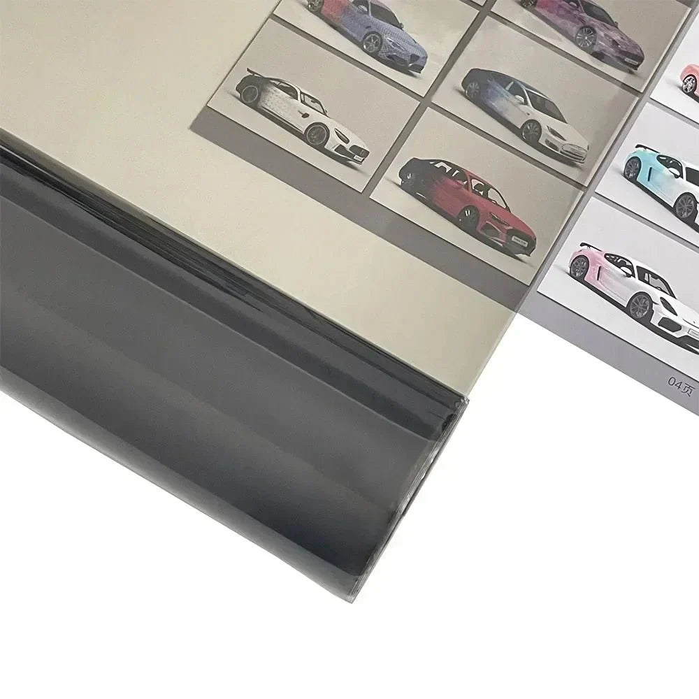 Gloss Transparent Light Black Smoke Headlight & Taillight Tint Film | Premium PVC Car Wrap