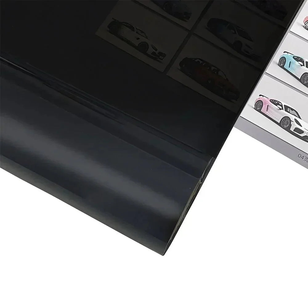 Gloss Transparent Light Black Smoke Headlight & Taillight Tint Film | Premium PVC Car Wrap