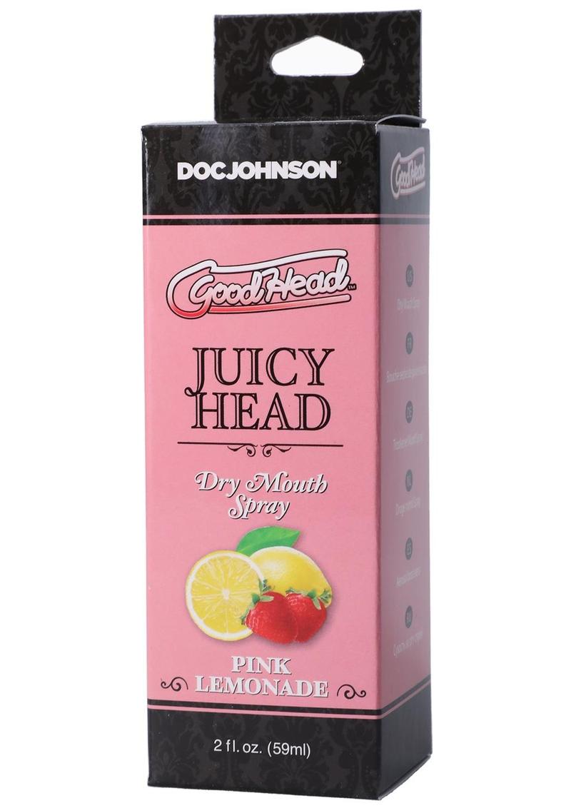 GoodHead Juicy Head Dry Mouth Spray Pink Lemonade