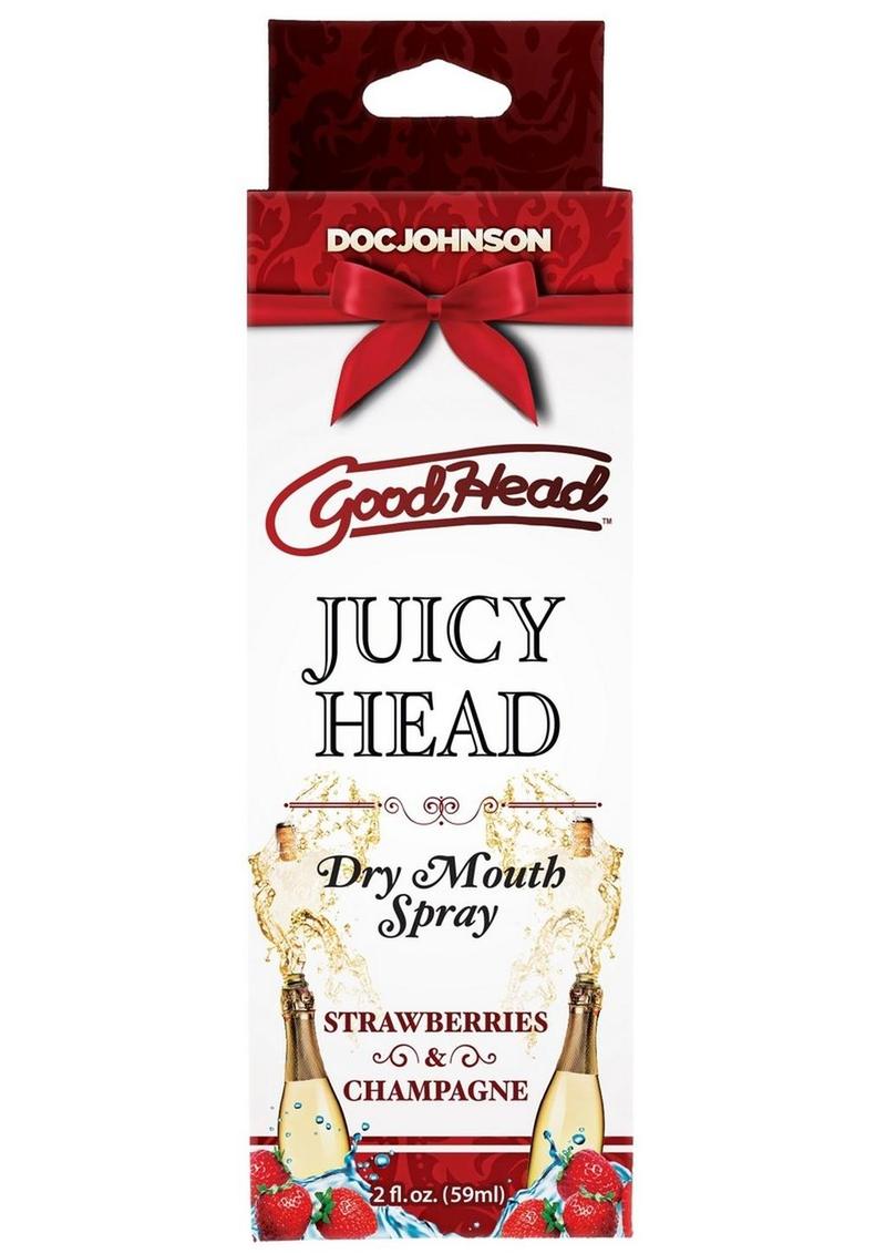 GoodHead Juicy Head Dry Mouth Spray Strawberries And Champagne
