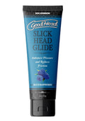 Good Head Slick Head Glide Blue Raspberry Flavored Lubricant